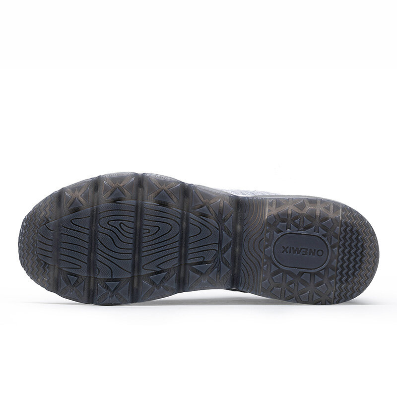 ONEMIX scarpe da corsa per uomo traspirante Slip On nero stabile assorbimento degli urti Sneakers da donna Tenis scarpe sportive moda femminile