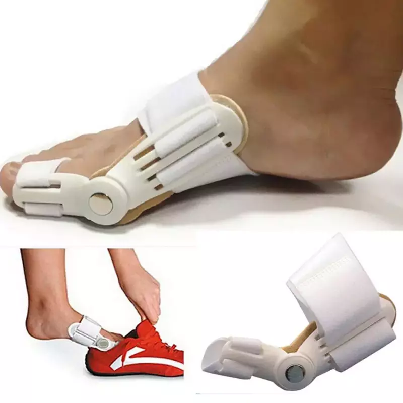 2 pçs blion tala grande dedo do pé straightener corrector alívio da dor do pé correção hallux valgus ortopédica suprimentos pedicure
