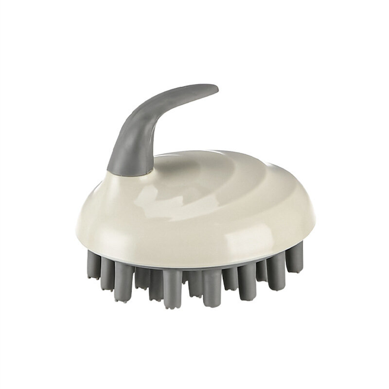 Cabeça de silicone corpo para lavar cuidados limpos raiz do cabelo coceira couro cabeludo massagem pente escova de chuveiro banho spa anti-caspa shampoo escova