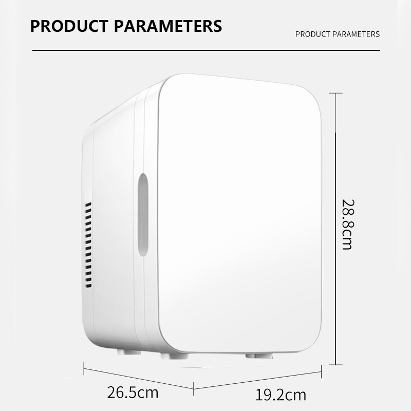 Frigorifero portatile Mini frigorifero elettrico silenzioso più caldo frigoriferi compatti per la casa auto cucina Picnic campeggio