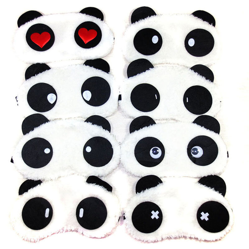 2 шт. симпатичные панды Slapen oogoogoogblinddoek тени для глаз Slaap помощь для расслабления здорового сна очки для путешествия дропшиппинг
