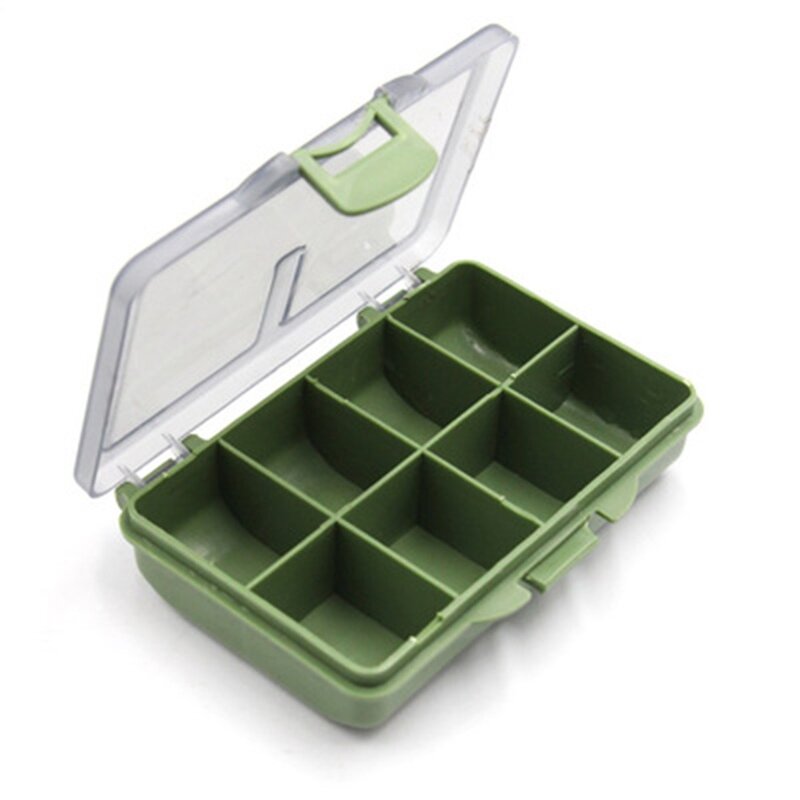 Compartments Fishing Lure Boxes Bait Storage Case Fishing Tackle Storage Trays Hooks Organizer Waterproof Fishing Accessory