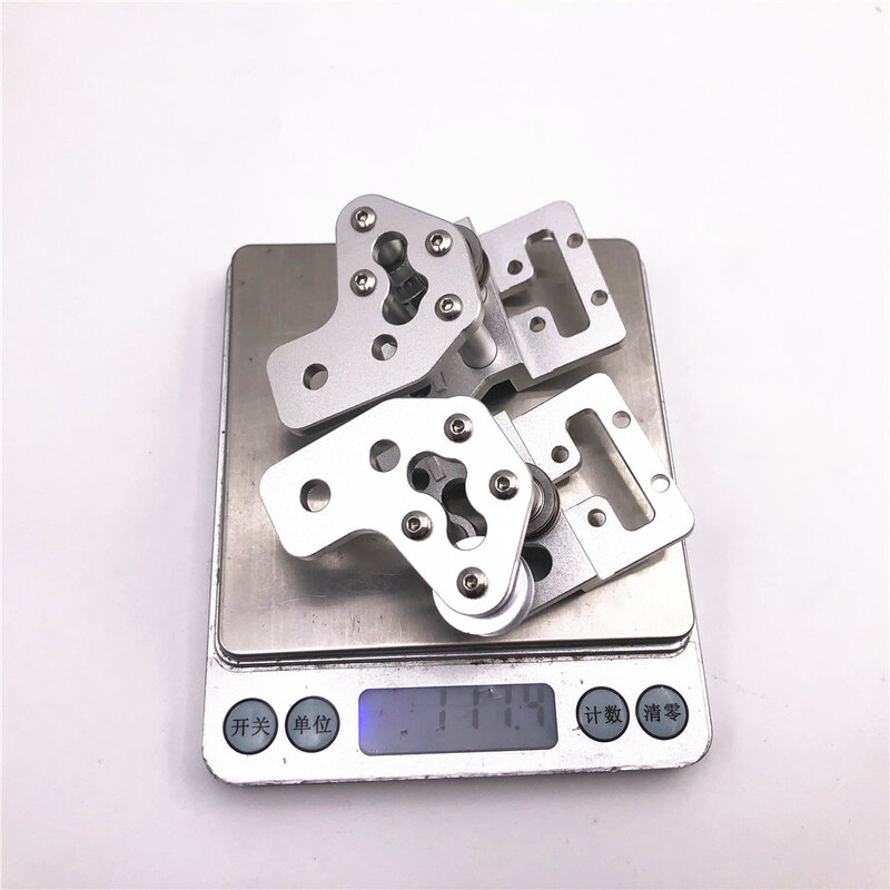 Funssor Voron 2,4 Dreizack 3D drucker aluminium legierung licht gewicht CNC gefräste XY joint upgrade kit für aluminium/carbon rohr