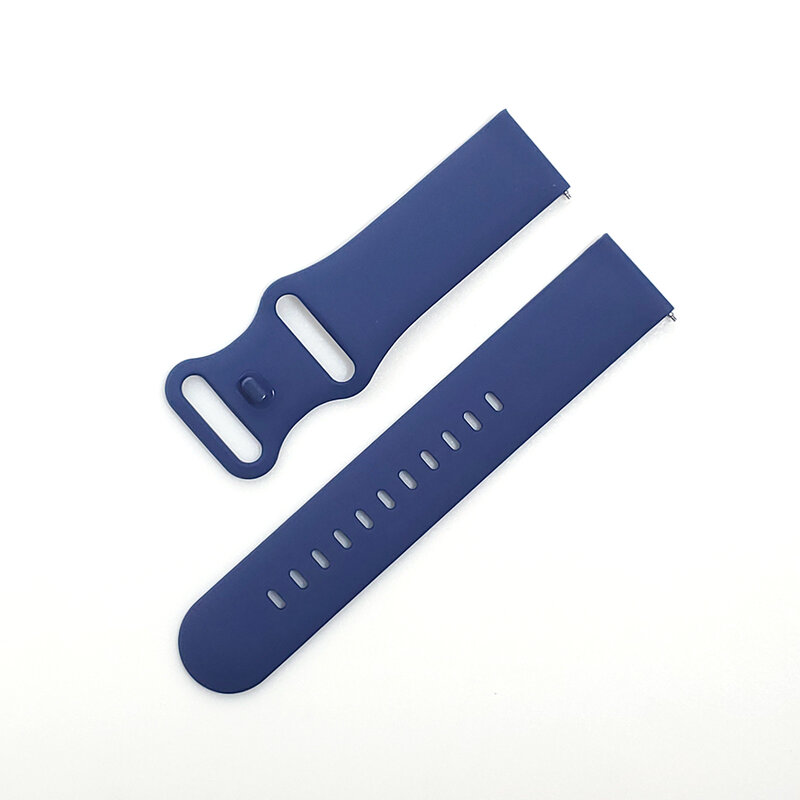 22Mm Sport Zachte Siliconen Dubbele Gesp Voor Oneplus Horloge Band Voor Een Plus Horloge Armband Vervanging Horlogebanden