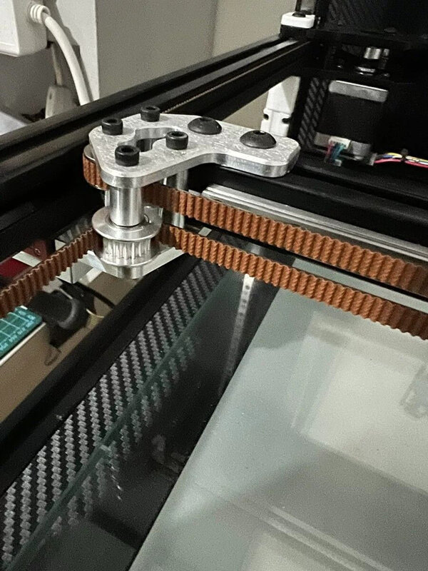 Funssor Voron2.4 Trident – imprimante 3D, alliage d'aluminium léger, kit de mise à niveau du joint XY usiné CNC pour tube aluminium/carbone