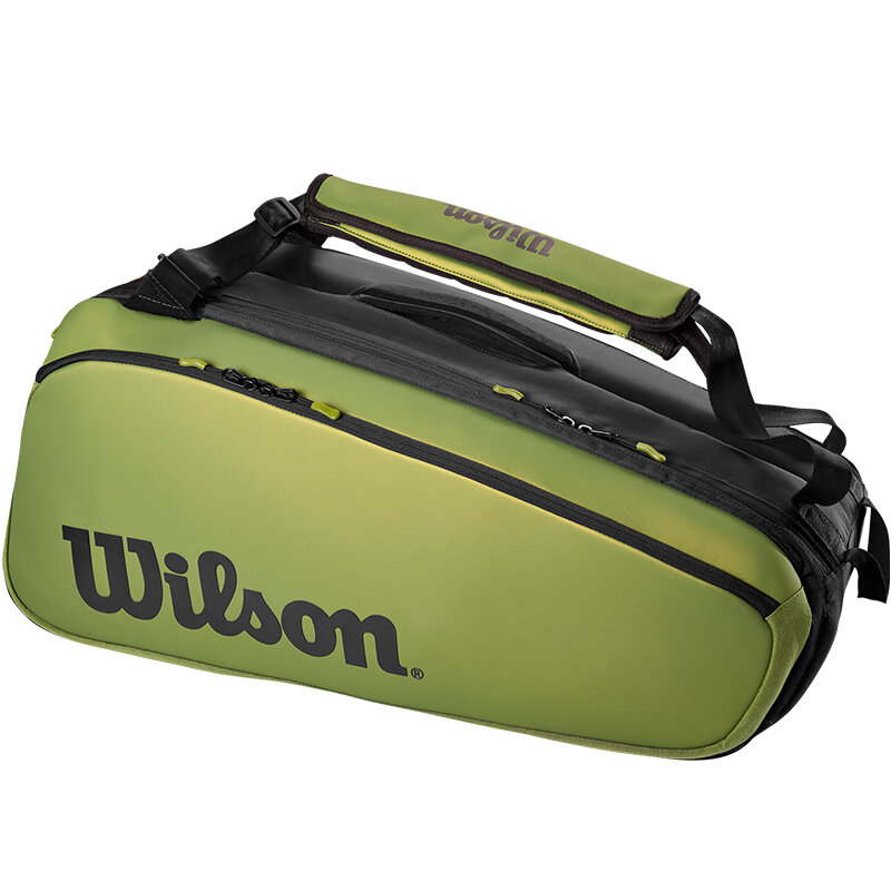 Wilson RH9สินค้าใหม่มาใหม่กระเป๋าเทนนิสกีฬากระเป๋าเป้สะพายหลัง Multifunction กีฬากระเป๋าผู้ชายผู้หญิง9ไ...