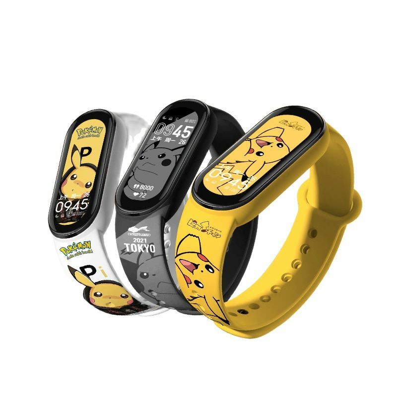 Montre électronique Pokemon Pikachu, 15 styles, nouvelle montre numérique LED, bracelet de sport imprimé, jouets pour enfants