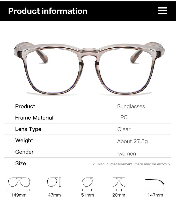Очки с защитой от сисветильник для мужчин и женщин, модные очки в оправе TR90, с прозрачными поляризационными линзами UV400, с защитой от запотев...