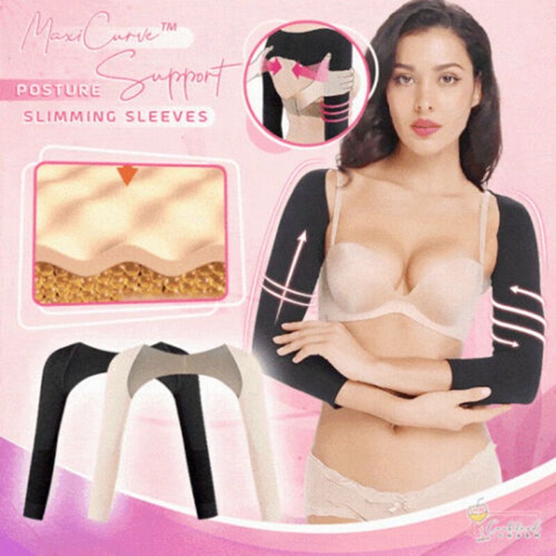 Arm Slimming Back Posture Corrector Arm Shaping Sleeves Fat Reduction For Women Back Support