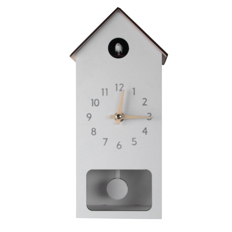 Cuco relógio de parede quartzo moderno pássaro casa sala estar pendurado relógio horologe relógios temporizador escritório decoração casa presentes