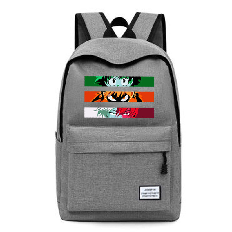 Школьный ранец с японским аниме «Моя геройская Академия», рюкзак для ноутбука для подростков, дорожные сумки с мультипликационным рисунком...