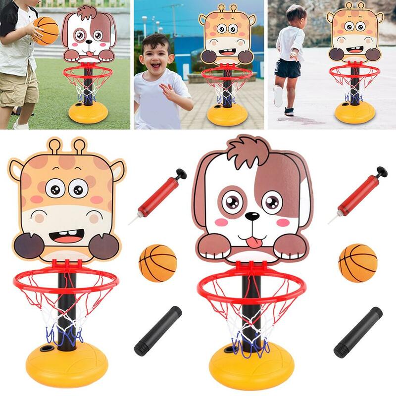 الأطواق المحمولة قابل للتعديل ارتفاع كرة السلة للأطفال الصغار الأطفال الشباب