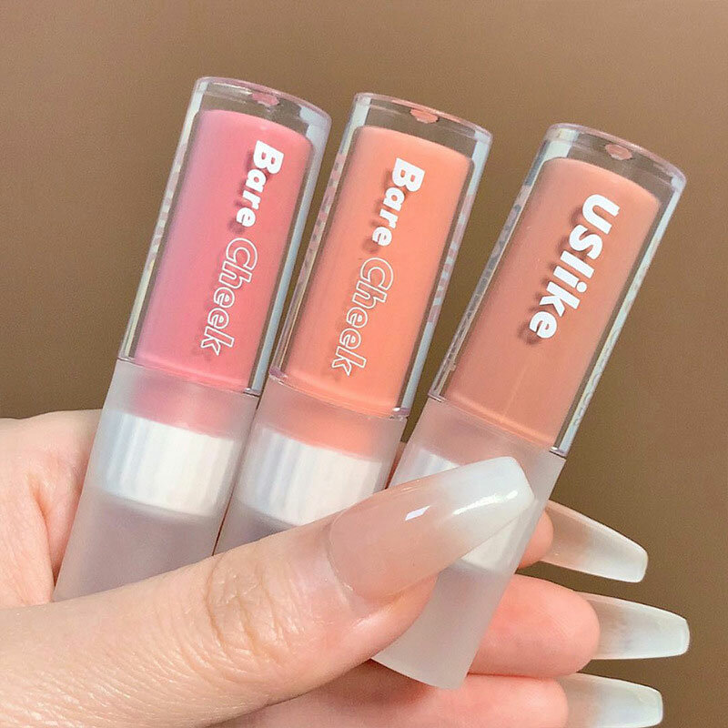 3/1Pc Liquid Blush Monochrome Blush Natural Pink Rouge Face Long Lasting Easy To Color Face Makeup Beauty Cosmetics Wholesale
