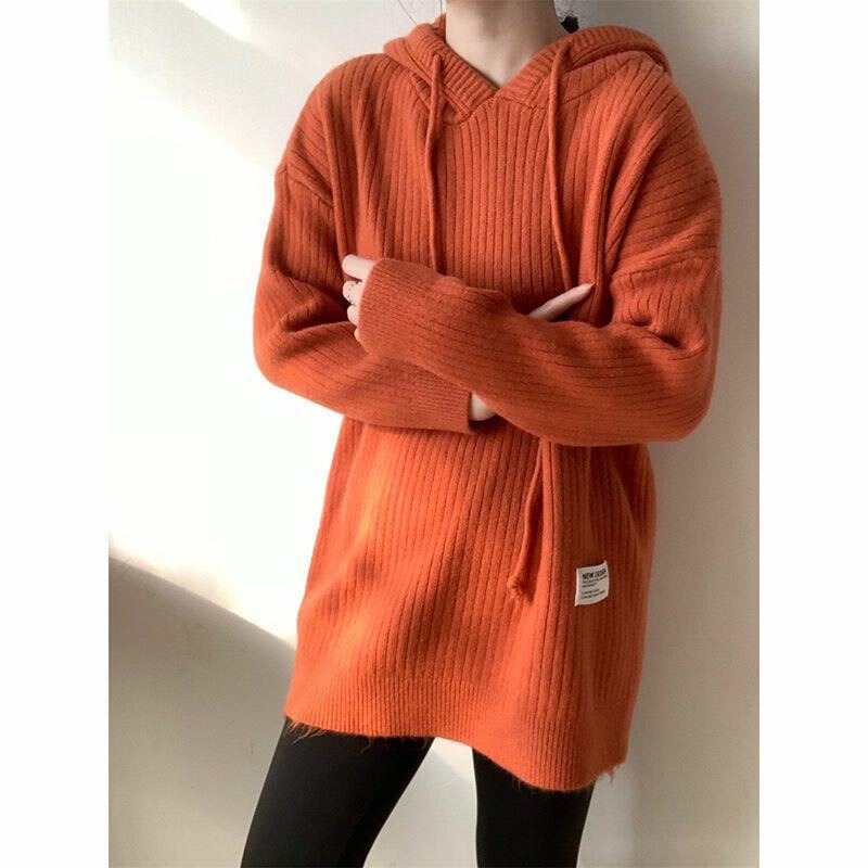 秋の長袖フード付きスウェットシャツ,カジュアルで快適なセーター,フリースムーブメント付き