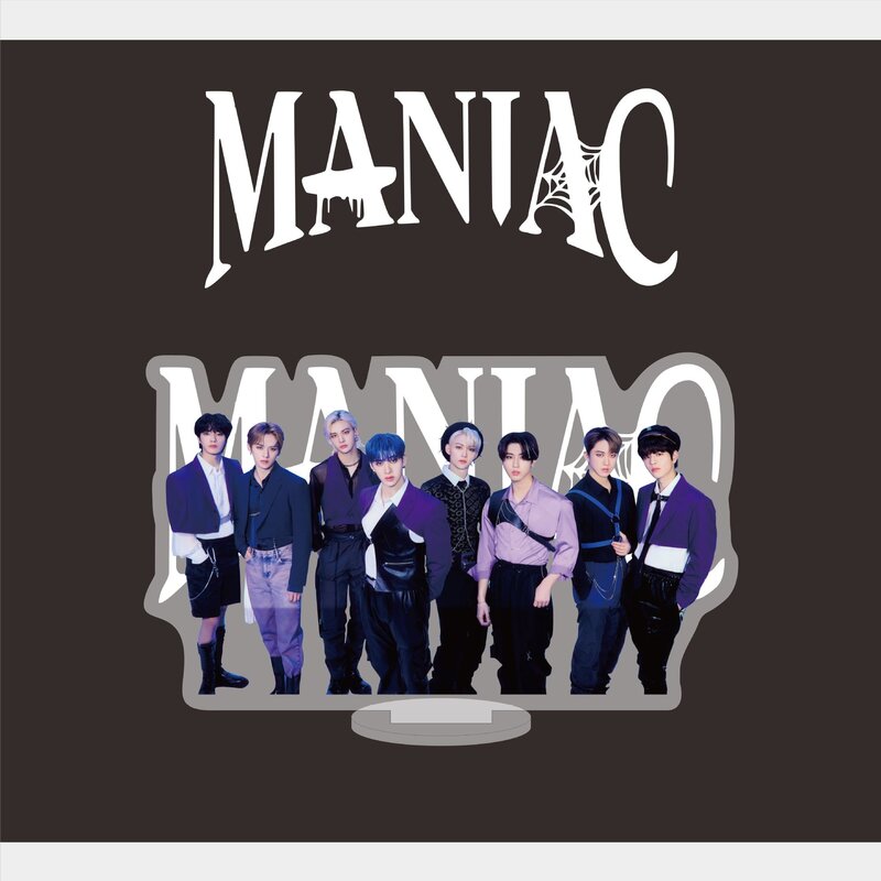 KPOP Stray Kids Men's Group MANIAC Acrylic Double Sided Printing HD Humanoid Stand Desk Decorations Fan Gifts Cosplay FELIX