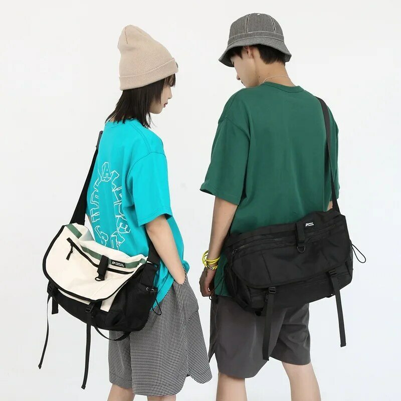 Men's Messenger Bag Leisure Trend Large Capacity Shoulder Bags New Simple Multifunction Travel Pack For Male