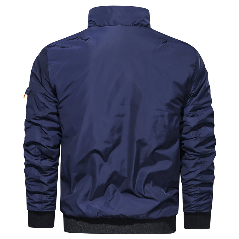 2022 Men Spring Baseball Multi-pocket Tactical Bomber Jacket Men Autumn Military Casual Quality Outdoor Windbreaker Men Coat