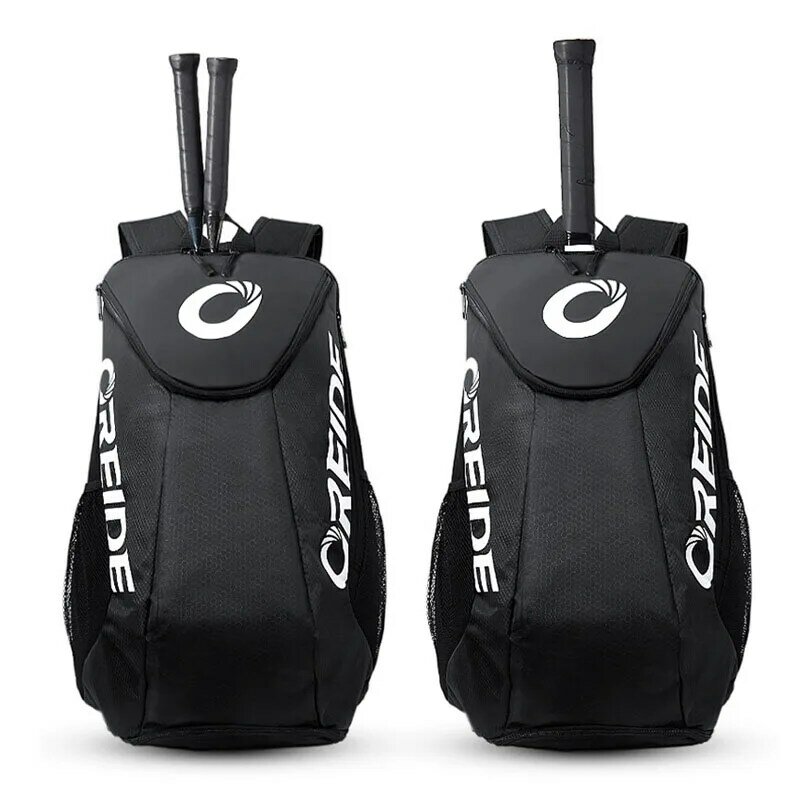 Oreide 테니스 배드민턴 가방 테니스 라켓 배낭 방수 스포츠 훈련 가방 신발 젖은 분리 스쿼시 테니스 가방