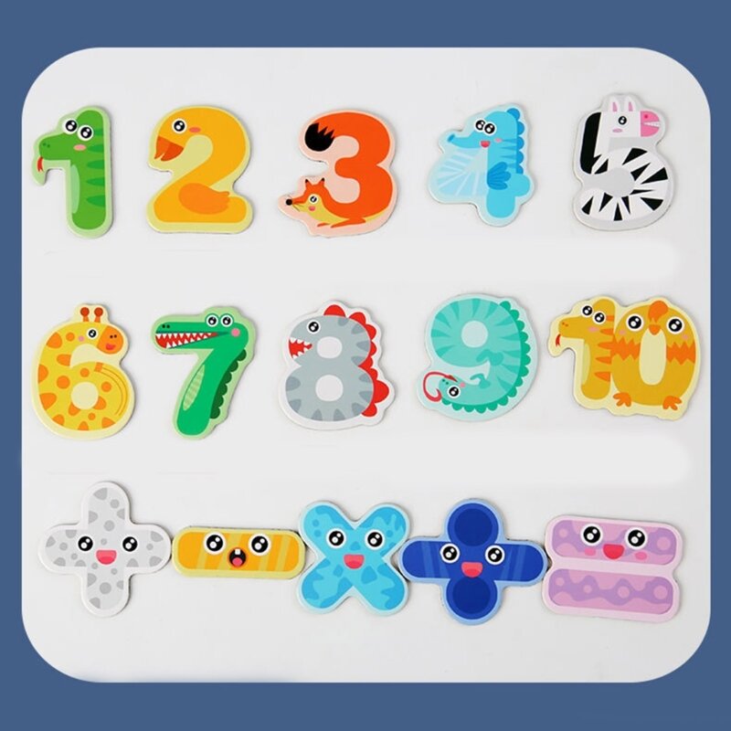 Juguete de clasificación de Color para Aprendizaje de números, juguete educativo para niños pequeños, portátil, para el desarrollo del cerebro, preescolar, 1560