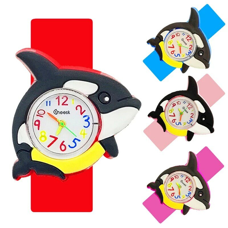 Low Price Wholesale Kids Watch Clock Children Watches for Boys Girls Gifts 5D Cartoon Crocodile/Totoro/Monkey Baby Toys Clock
