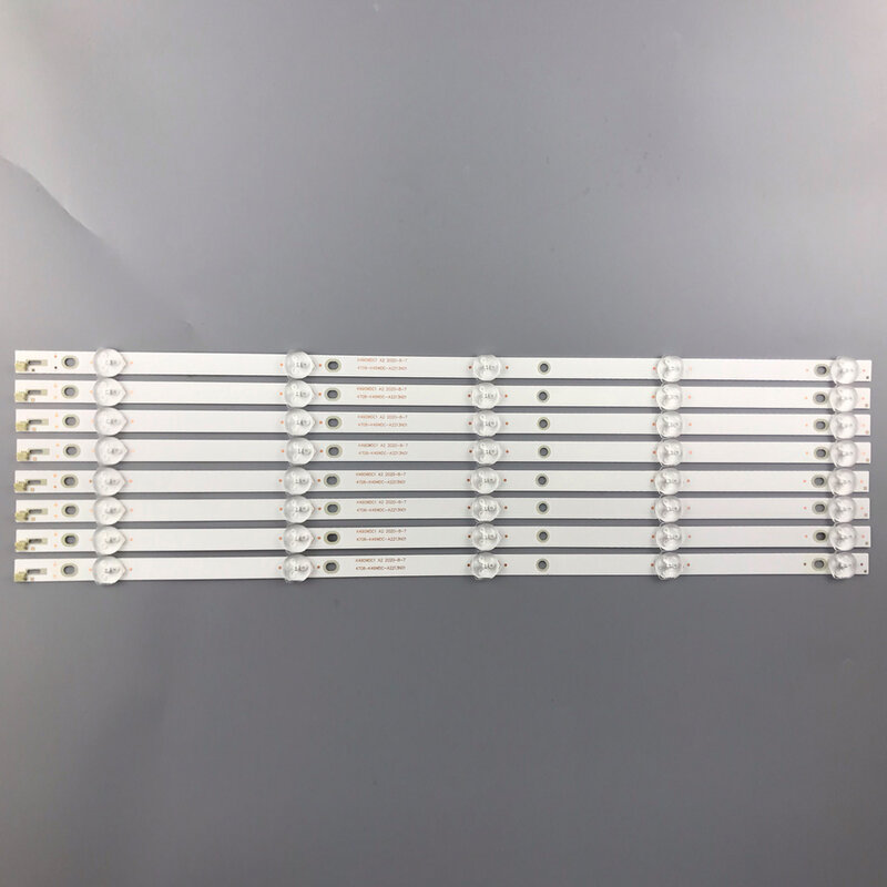 Bande de rétroéclairage LED, 8 pièces/ensemble, pour 49U5070 49PUF6032 49DL4012N A4 K49WDC-A2213N01 K49WDC