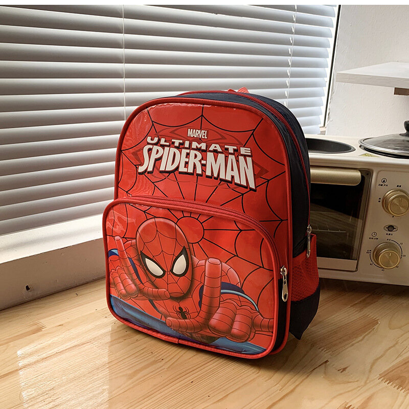 Disney Spiderman Children's Kindergarten Bags Boy's Backpack 3--6 Years Old Girl Child Bag Baby Cartoon Children's Backpack Tide