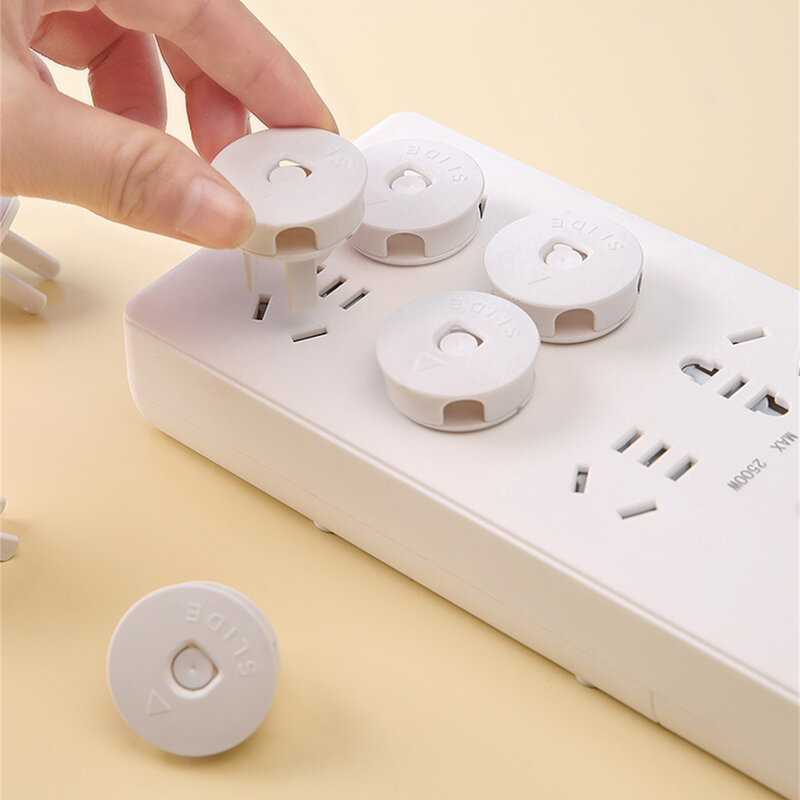 4PCS Electric Anti Shock Plugs Protector Cover Power Socket Electrical Outlet Baby Kids Child Safety Guard Protection