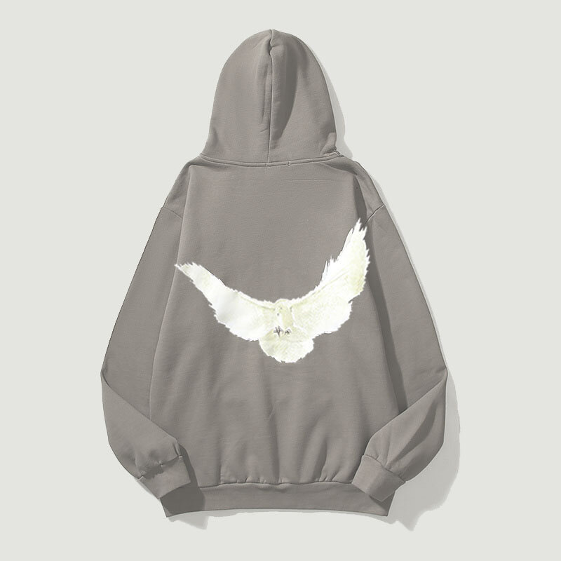 2023 New Kanye West Cotton Hoodie Men's Luxury High Quality Peace Dove Fashion Casual Pullover Sweater Unisex Top Free Shipping