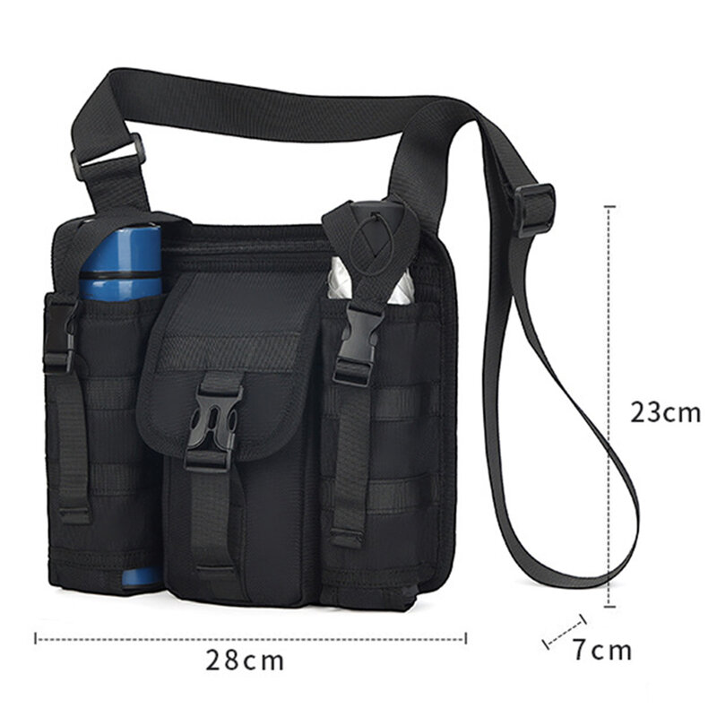 Casual Cross-body Bag Lightweight Portable Bottle Bag For Fitness