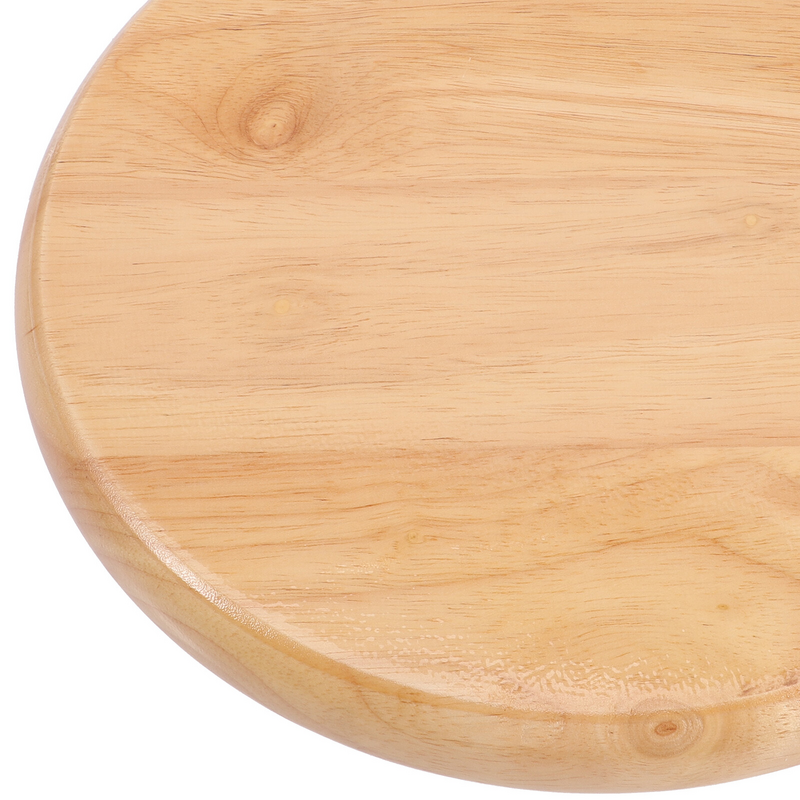 Silla de madera para Bar, asiento redondo, taburete de Bar de repuesto, pieza de asiento de madera