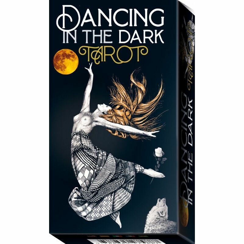 Dancing In The Dark Tarot Tarot Tarot ชั้น Oracle Card สำหรับการทำนายไพ่ทาโรต์การ์ดเกมสำหรับผู้ใหญ่เล่นการ์ด