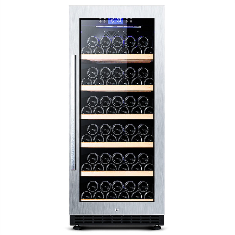 Wine and Beverage Coolers cooler dual zone refrigerator beer bar fridge compressor wine cellar
