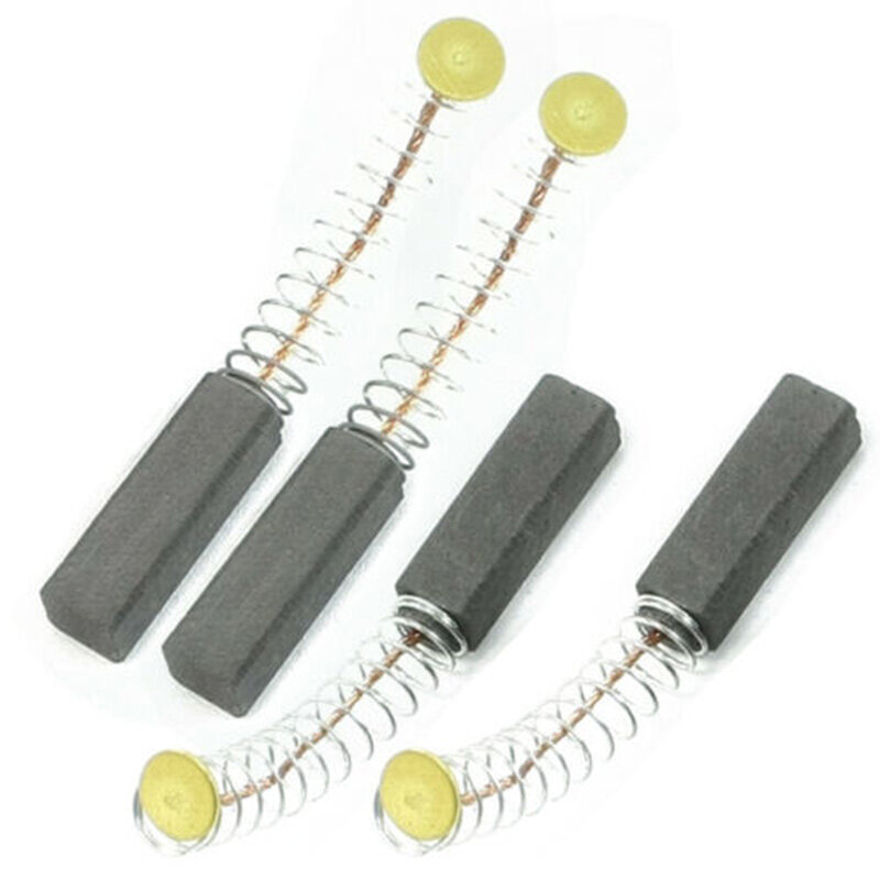 10 pçs escovas de carbono do motor elétrico escovas para o moedor de motor de broca elétrica peças ferramentas elétricas acessórios 6x6x20mm