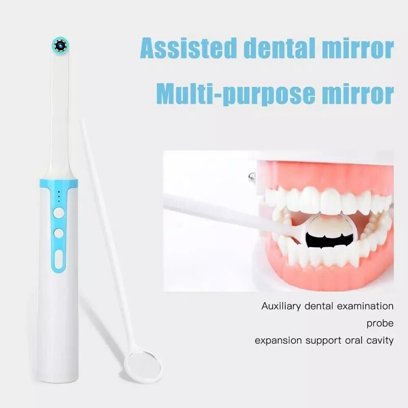Wifi HD USB Intra Oral Dental Usb Intraoral Camera Device And Oral Led Light Real-Time Video Inspection Tools