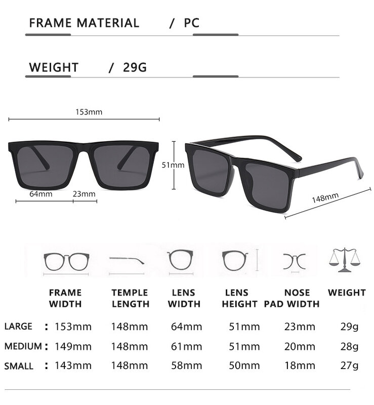 Новинка 2022, квадратные поляризационные солнцезащитные очки для мужчин и женщин, модные уличные солнцезащитные очки для мужчин, брендовые д...