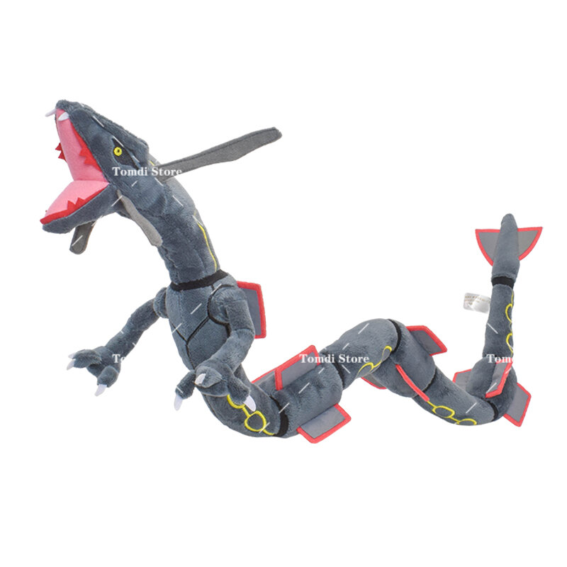 Peluche de Pokémon Gyarados Rayquaza para niños, muñeco de Peluche bordado de dragón de 60-80CM, monstruo de bolsillo, regalo de cumpleaños