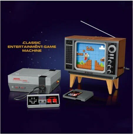 ใหม่ Icons Series 10306 Atari 2600วิดีโอคอมพิวเตอร์ระบบชุดอาคารชุดอิฐคอนโซลเกมชุดของเล่นสำหรับของขวัญสำหร...