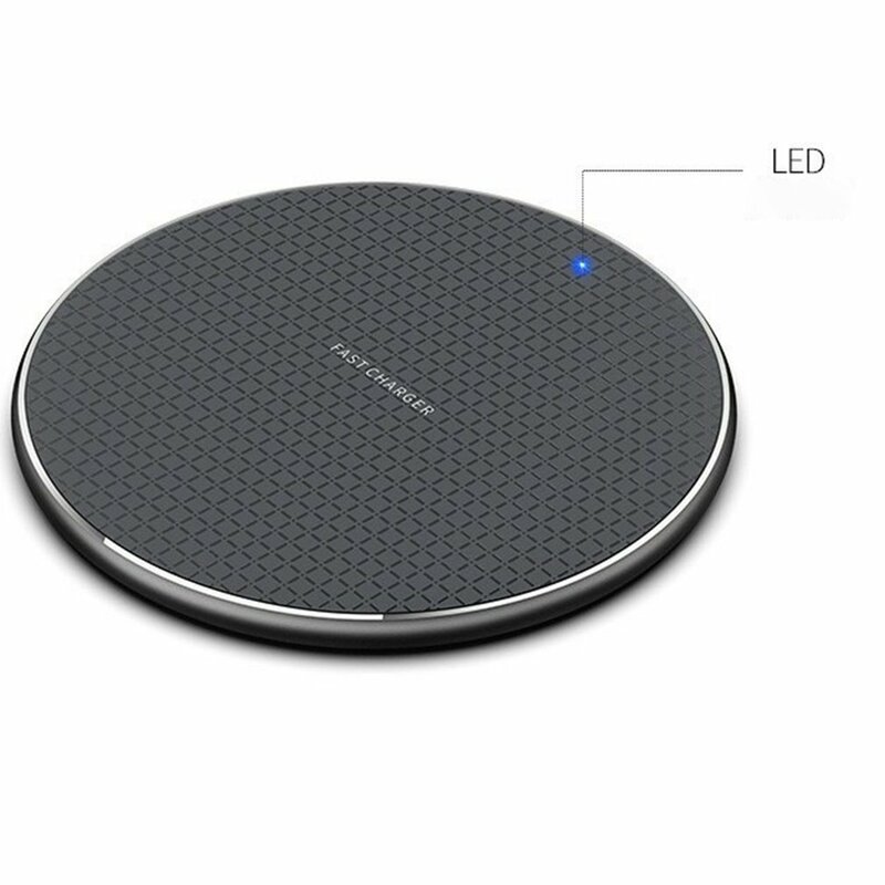 10W Qi Wireless Charger For All Mobile Phones With Wireless Charging Function Induction Fast Wireless Charging Dock Pad