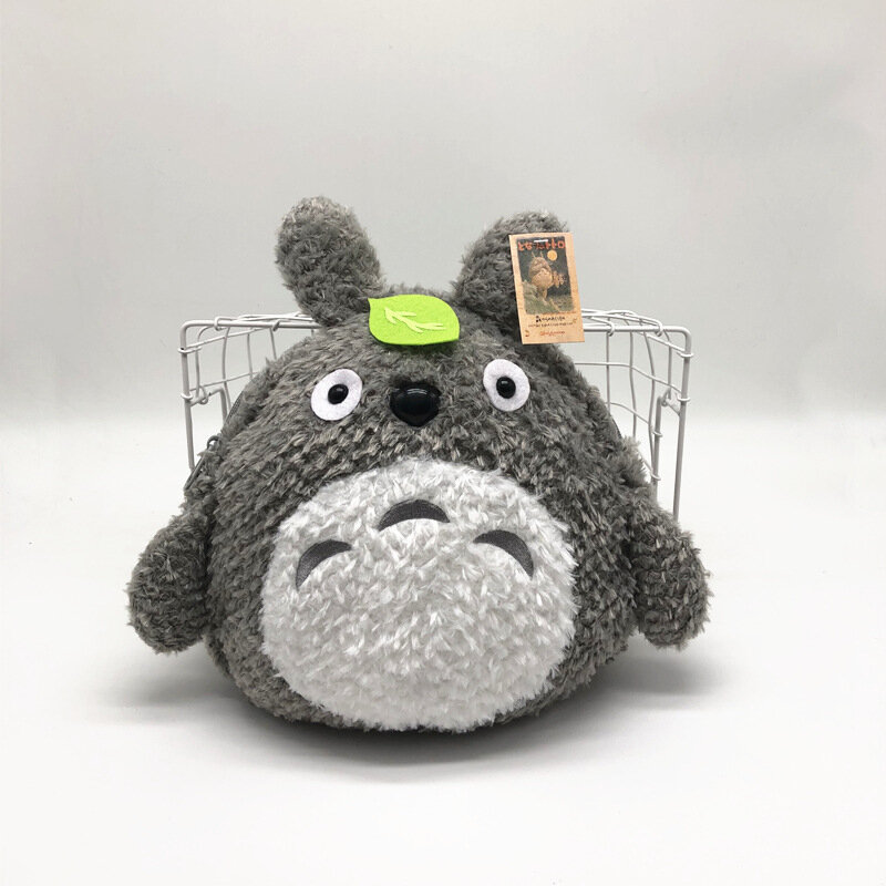 Mochila De Totoro de Anime para mujer y niña, bolso escolar, bonito, con cordón de dibujos animados, bandolera