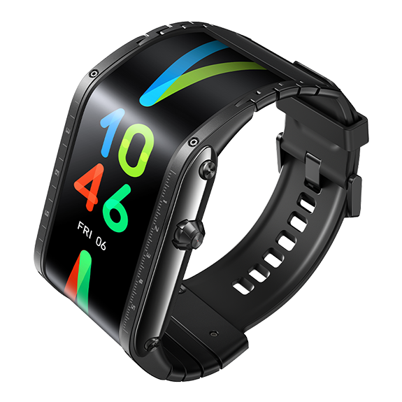 Nubia-relojes inteligentes para hombre y mujer, pulsera con pantalla Flexible y plegable AMOLED de 4,01 pulgadas, 1GB, 8gb, Bluetooth, compatible con android