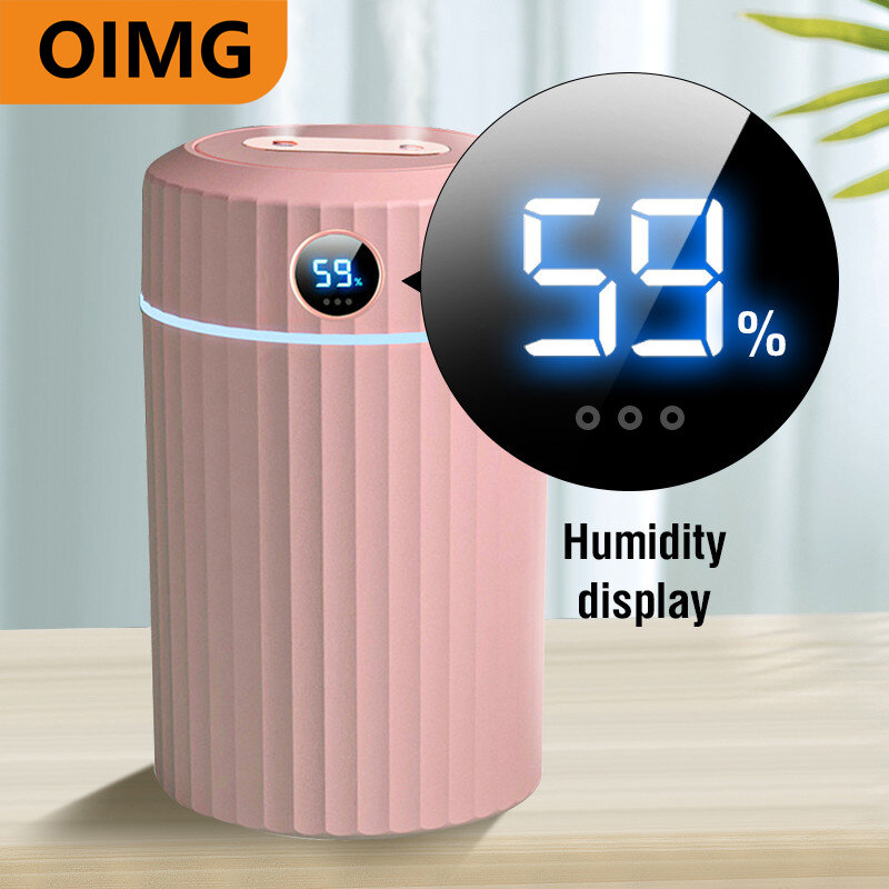 2L Usb Capacity Air Humidifier with Screen Display Air Aroma For Difusores Humidificador Diffuser Essential Oils for Home Office