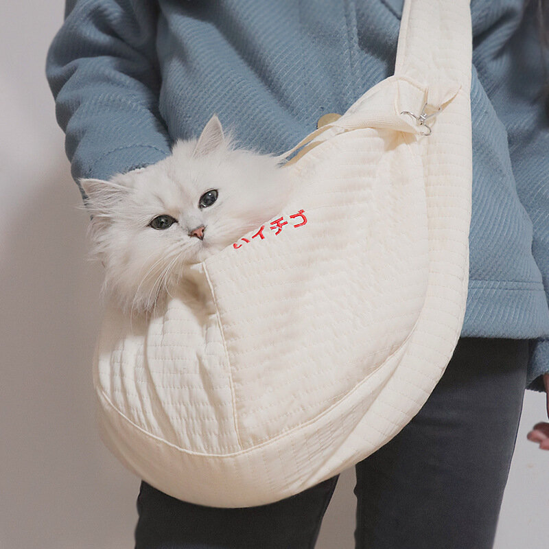 1PC Pet Dog Cat Sling Carrier Bag Outdoor Portable Shoulder Messenger Bag for Puppy Kitten Breathable Pets Handbag