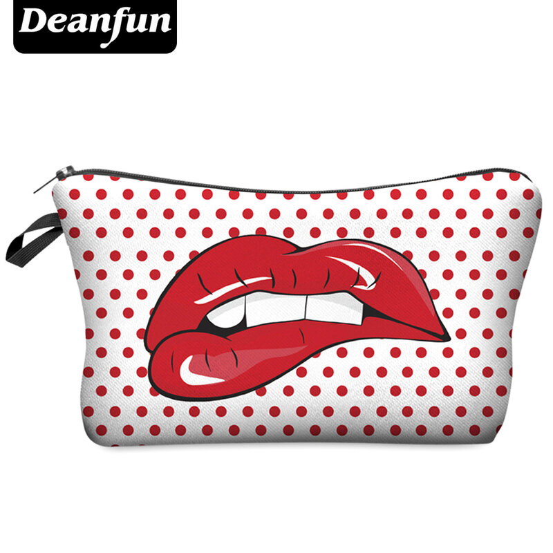 Deanfun-حقيبة مكياج نسائية ، حقيبة سفر ، ماركة أزياء ، حقيبة مستحضرات تجميل ، H14