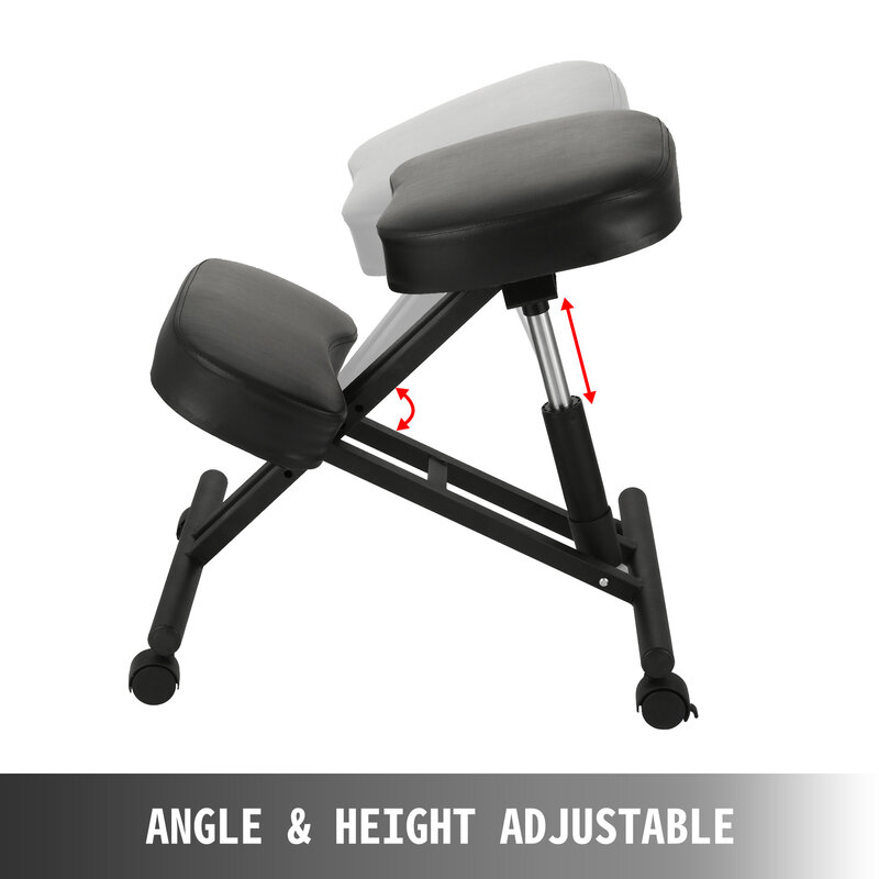 VEVOR – chaise à genoux ergonomique, tabouret réglable, coussins épais et confortables pour le bureau et la maison, façonnage du dos équilibré