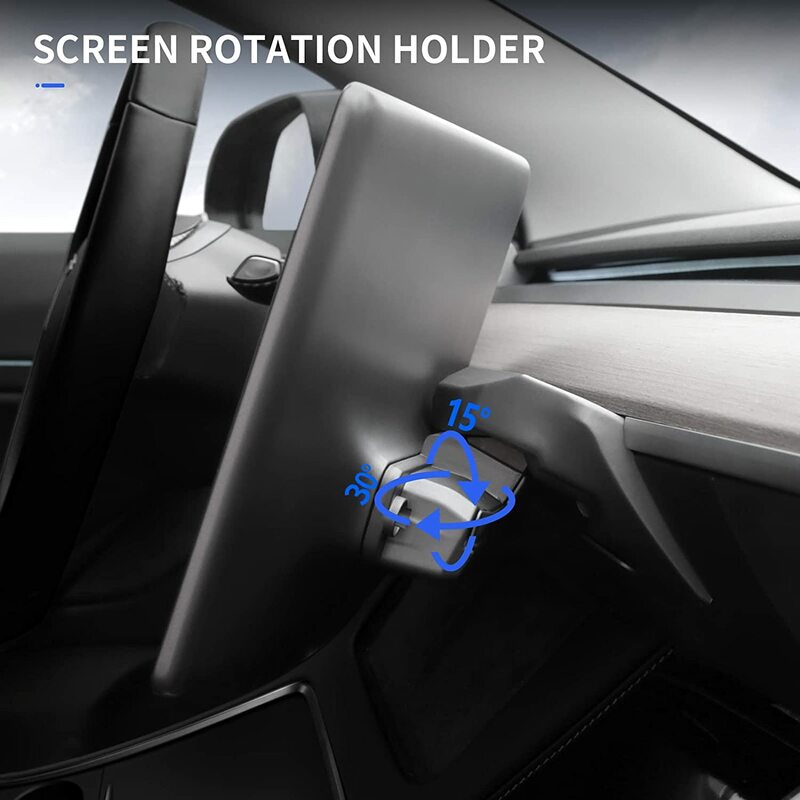 Supporto di rotazione del Monitor HomChee per Tesla Model 3 Model Y Retrofit staffa girevole con Display a controllo centrale a quattro direzionali