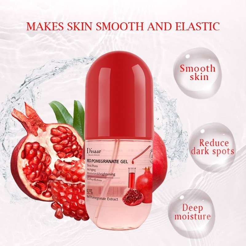Red Pomegranate Gel Skin Cream Red Blood Threads Shrink Pores Brighten Moisturizing Oil Control Repair Skin Problems