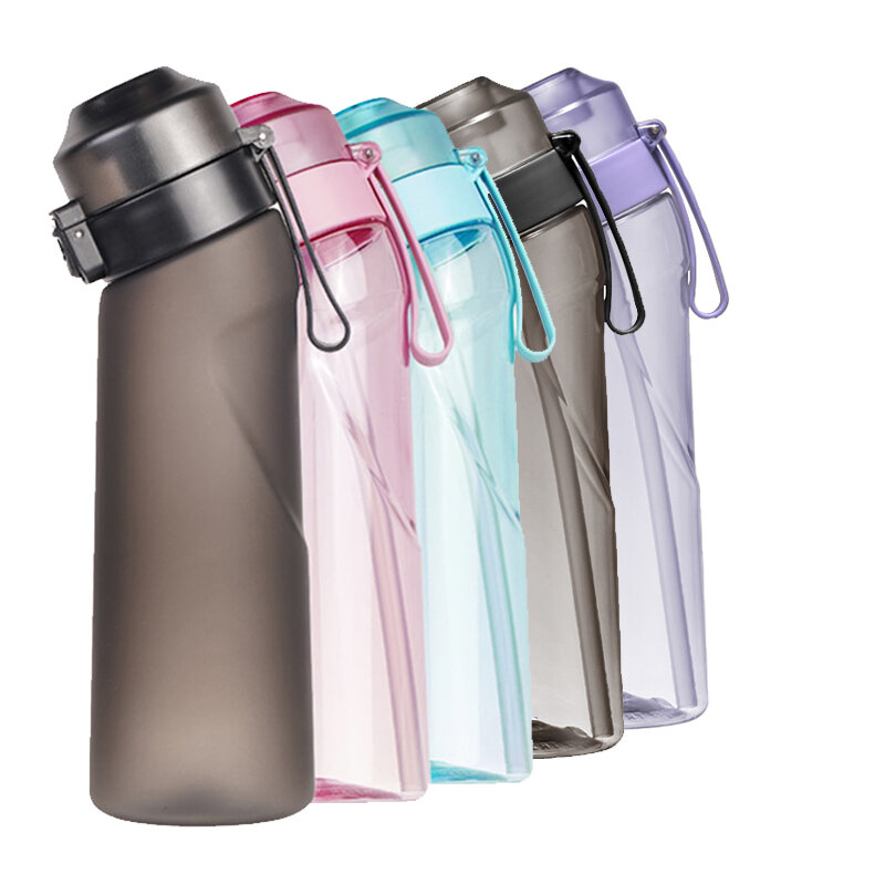 Air Up Flavored Water Bottle Scent  Water Cup Sports Water Bottle For Outdoor Fitness Fashion Water Cup With Straw Flavor Pods