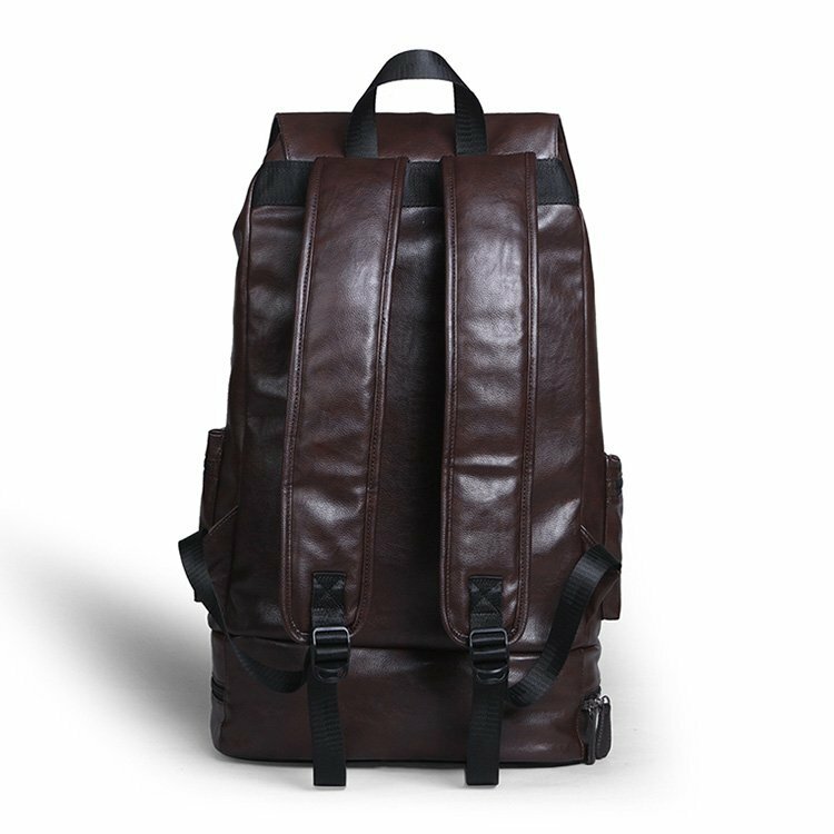 Рюкзак YILIAN для путешествий, новинка 2023, мужской рюкзак для отдыха в Европе и США, модная трендовая мягкая кожаная сумка для компьютера