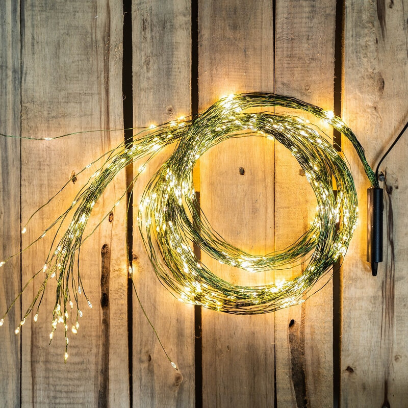 木,屋外,庭,クリスマス,滝,寝室,結婚披露宴の装飾用の防水LEDストリングライト