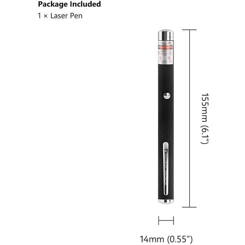 Puntero láser potente de 5MW, bolígrafo de luz de punto verde, azul y rojo, Medidor láser de alta potencia de 405nm, 530nm, 650nm, láser verde